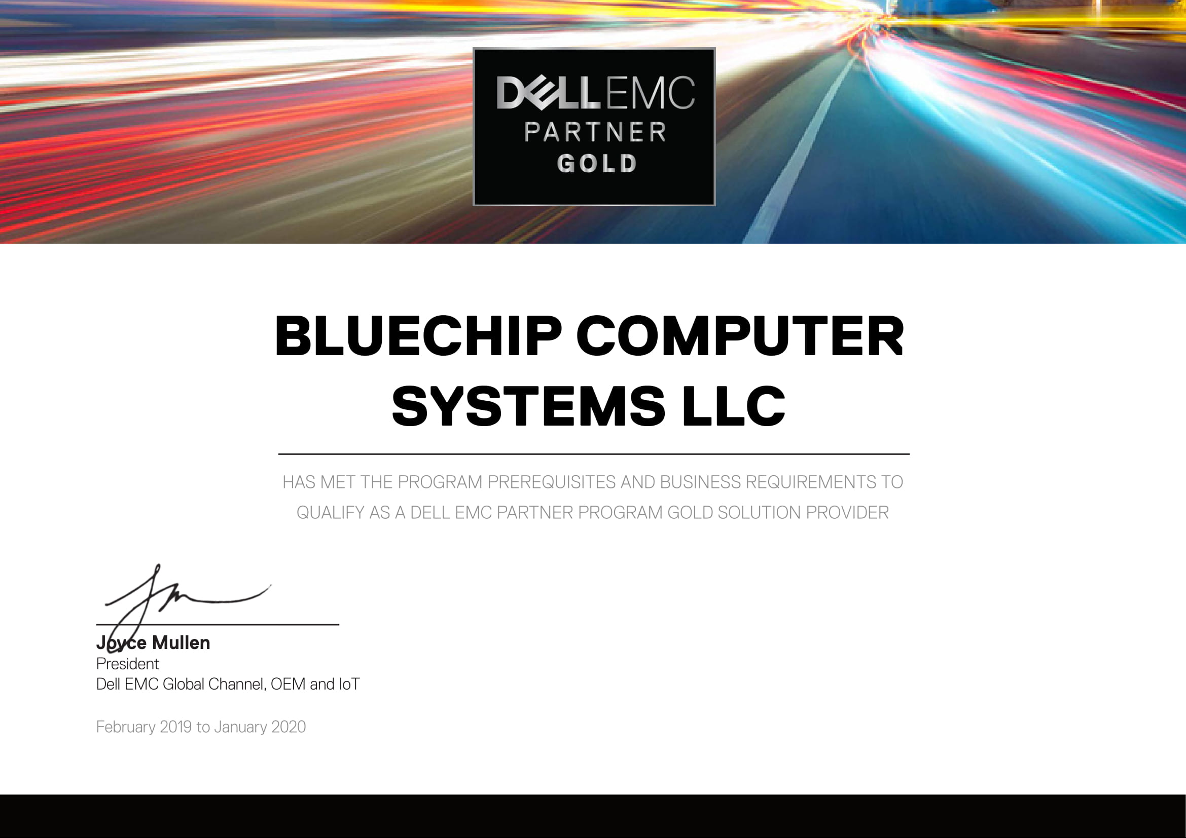 Dell Authorized EMC Gold Partner