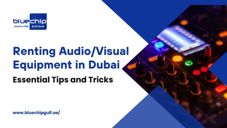 Renting Audio/Visual Equipment in Dubai
